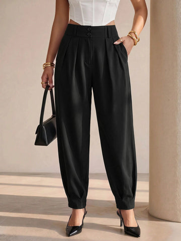 Pantaloni SHEIN, negru