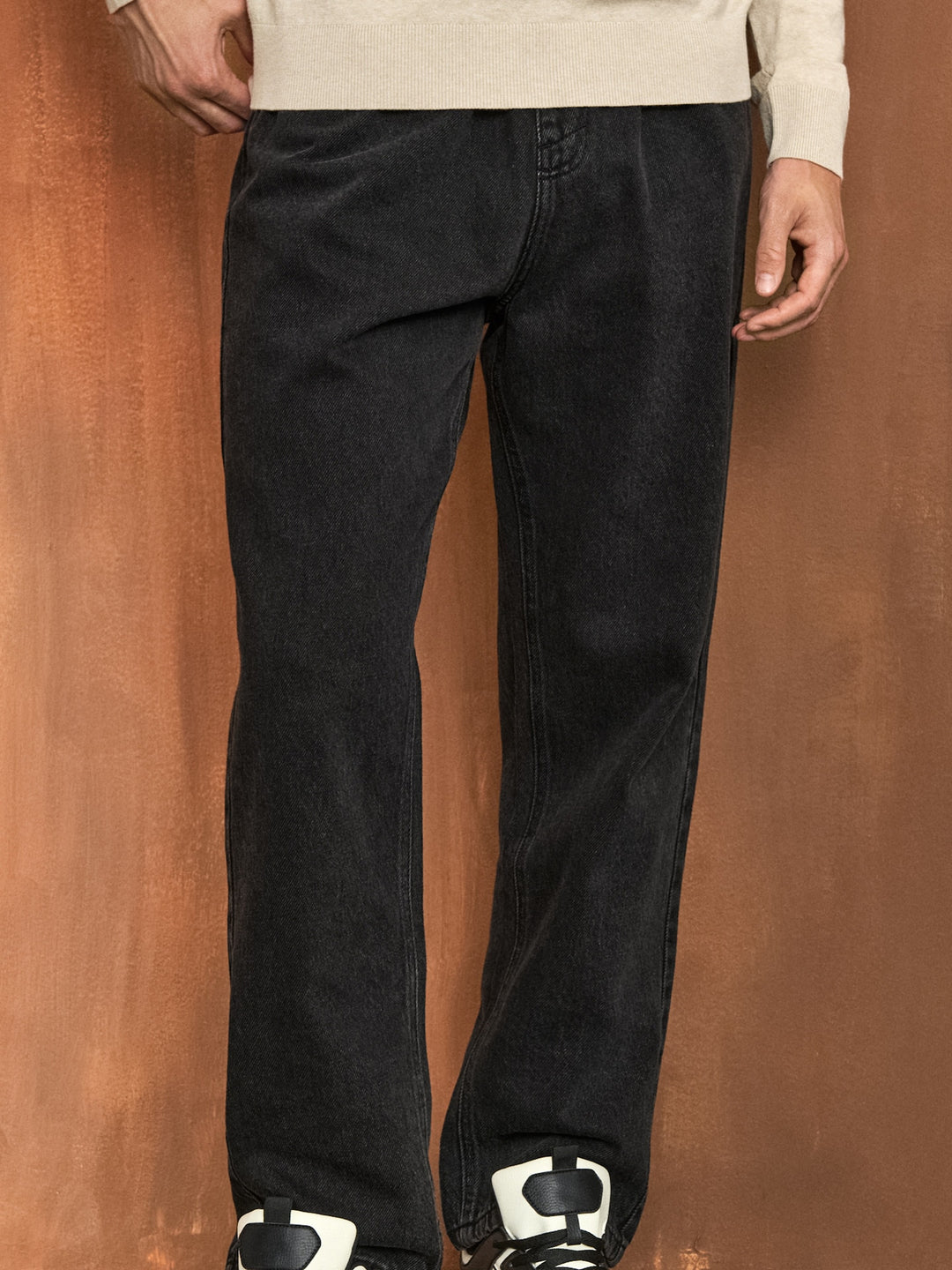 Jeans SINSAY, negru