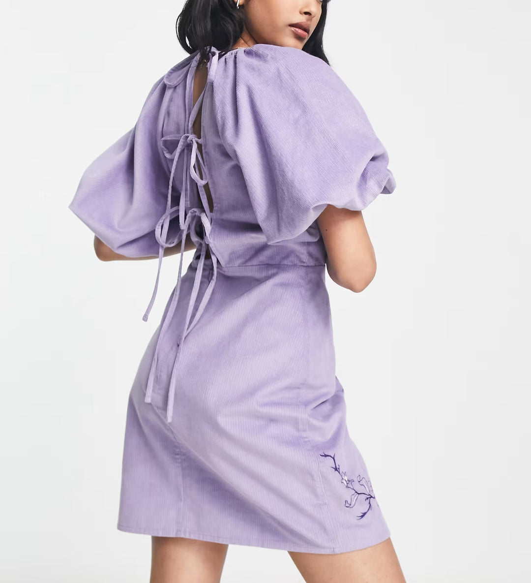 Rochie mini ASOS, mov
