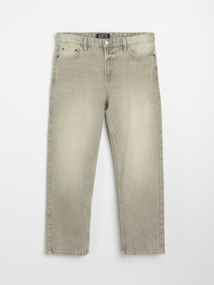 Jeans SINSAY, gri