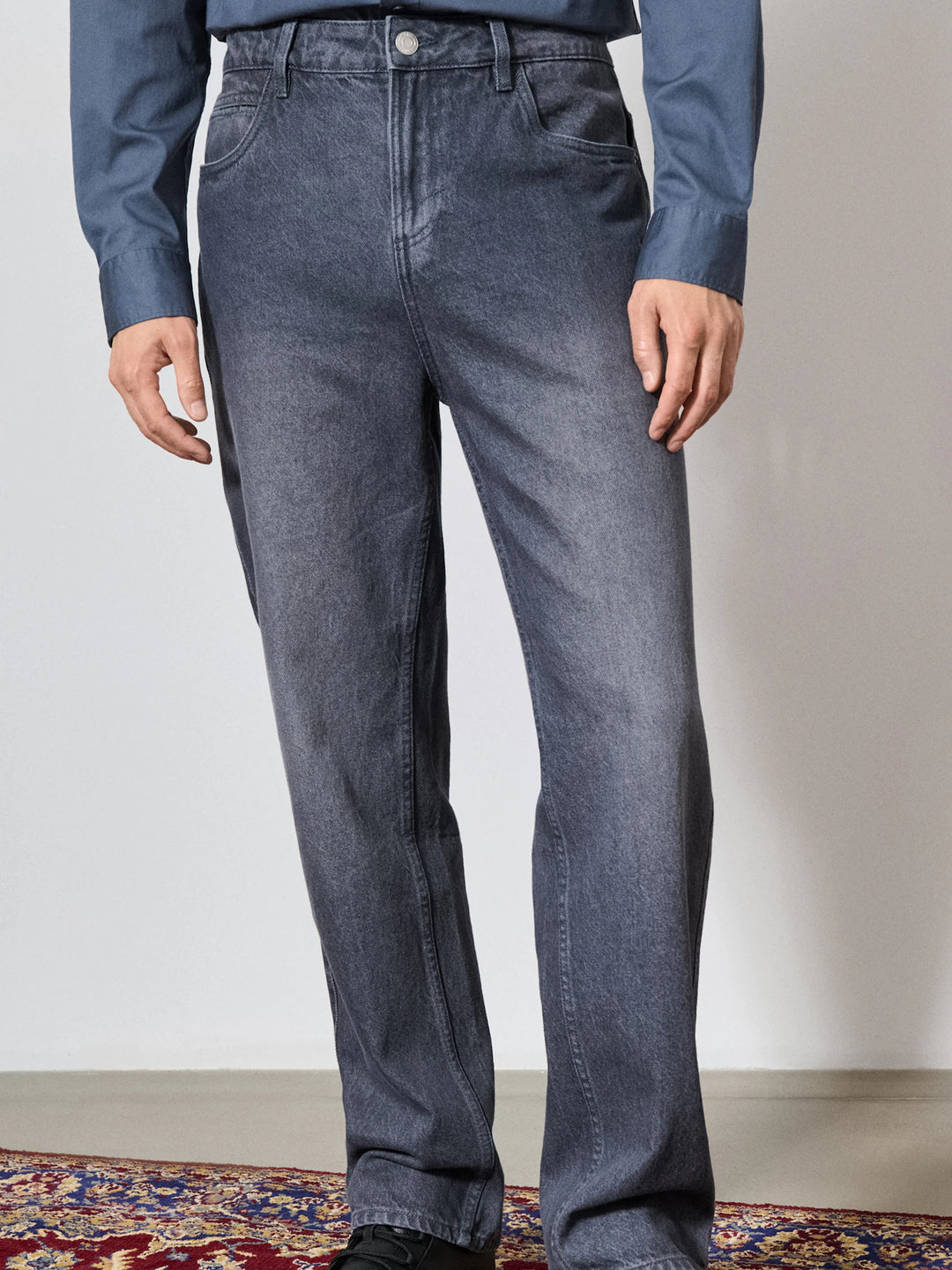 Jeans SINSAY, gri