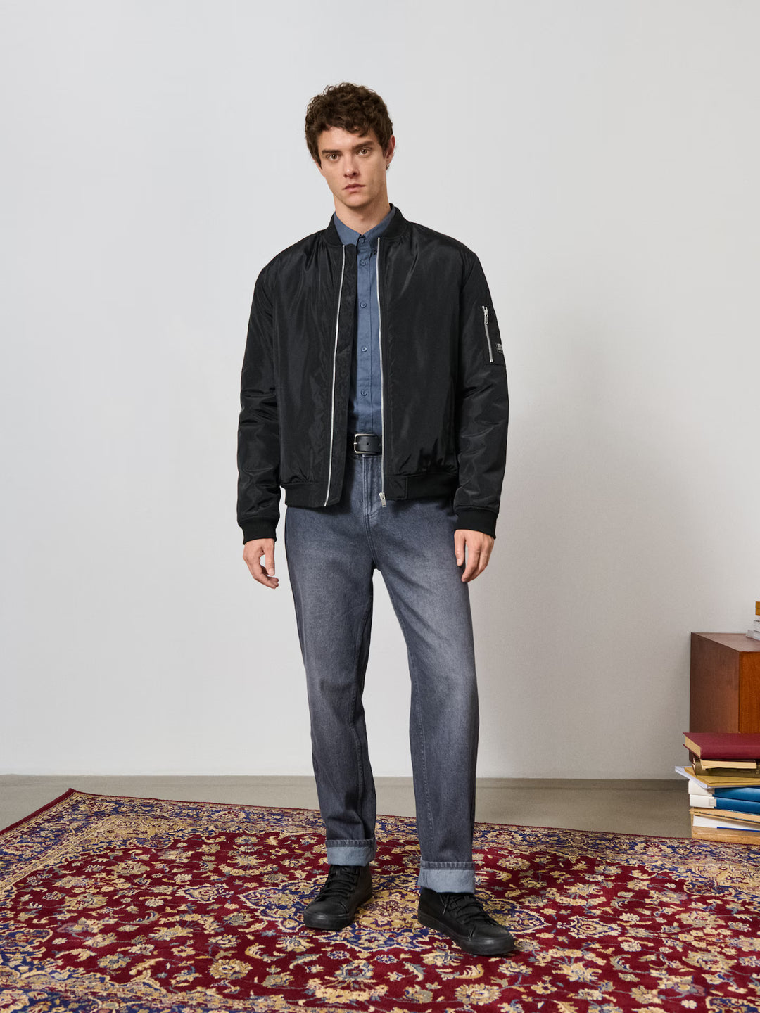 Jeans SINSAY, gri