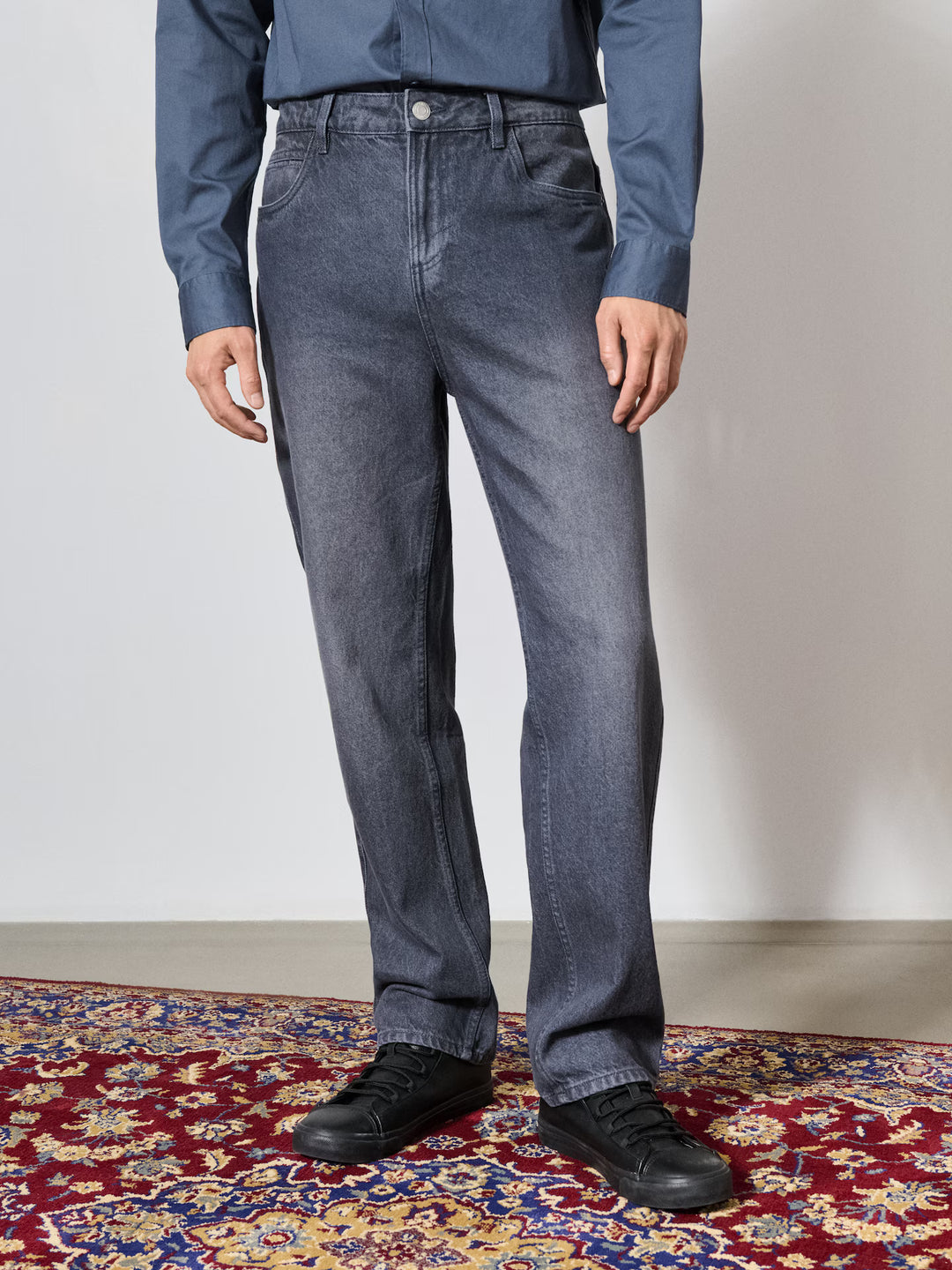 Jeans SINSAY, gri