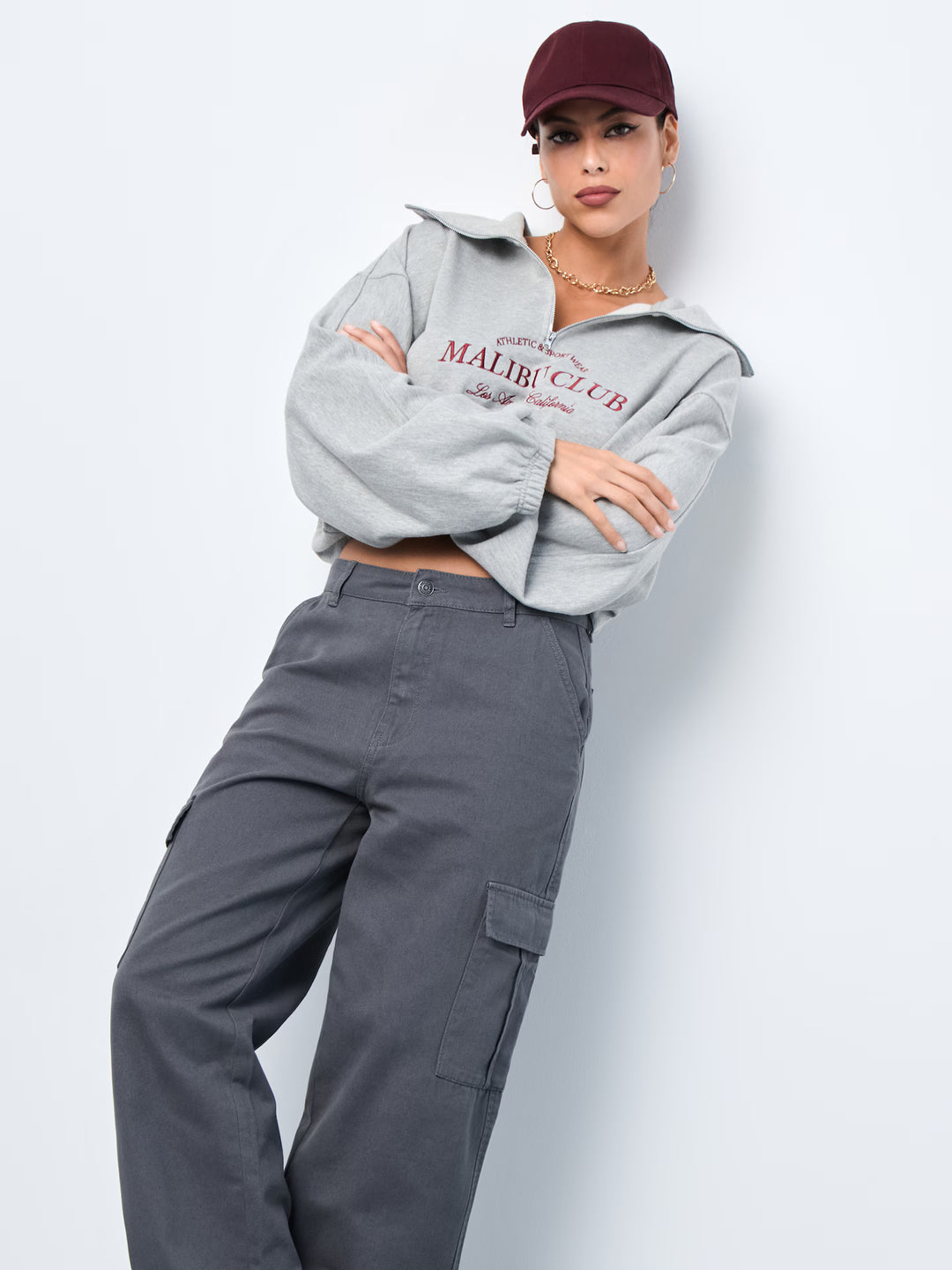 Jeans SINSAY, gri