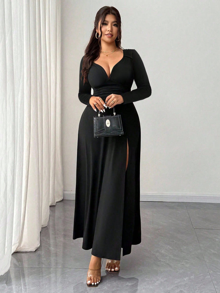 Rochie maxi SHEIN, mix culori