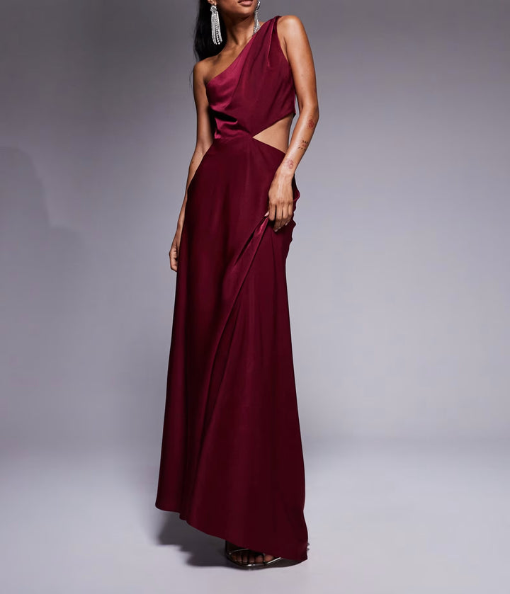 Rochie maxi ASOS, vișiniu