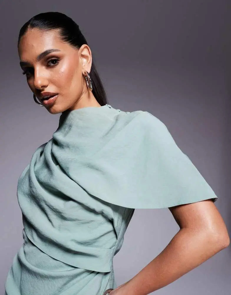 Rochie mini ASOS, verde