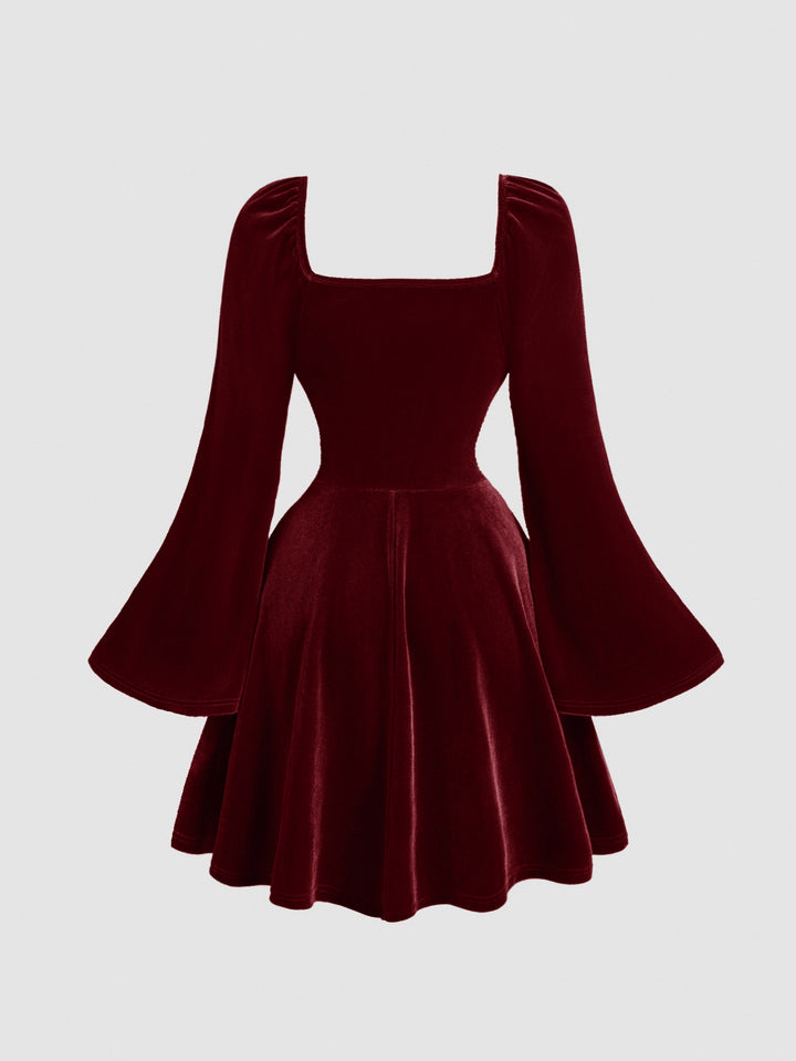 Rochie scurtă SHEIN, vișiniu