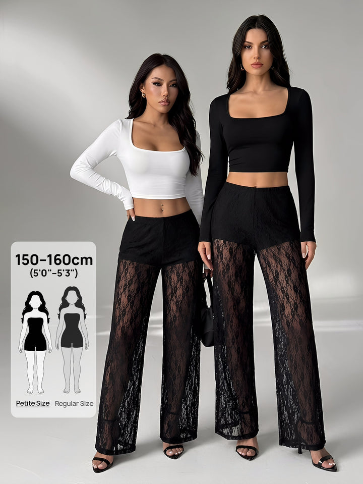 Pantaloni SHEIN, negru