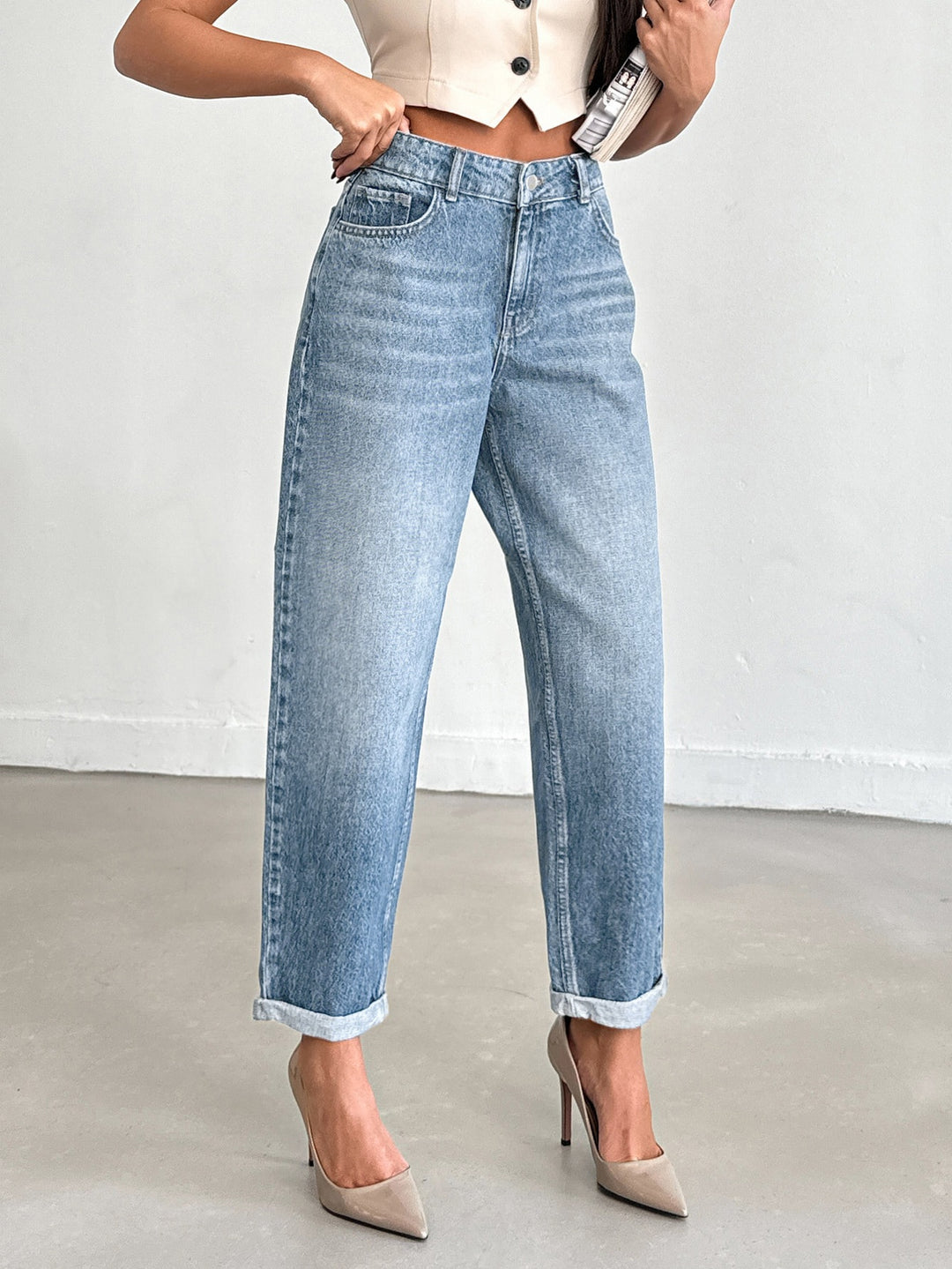 Jeans SHEIN, albastru