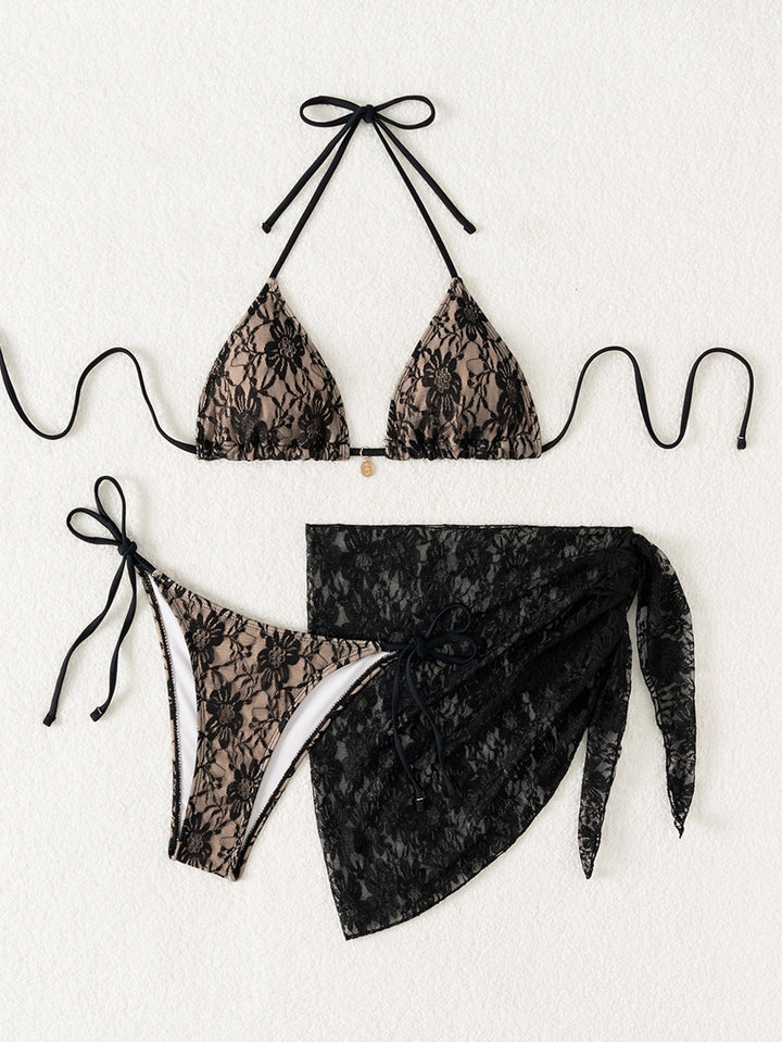 Set bikini SHEIN, negru