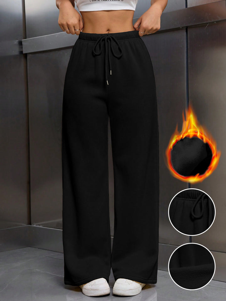Pantaloni SHEIN, negru