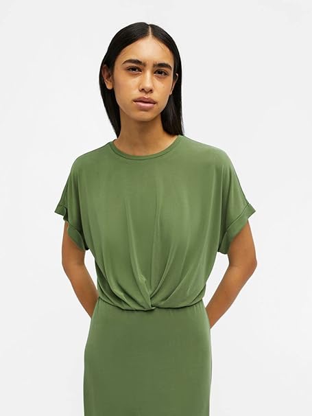 Rochie midi Object, verde