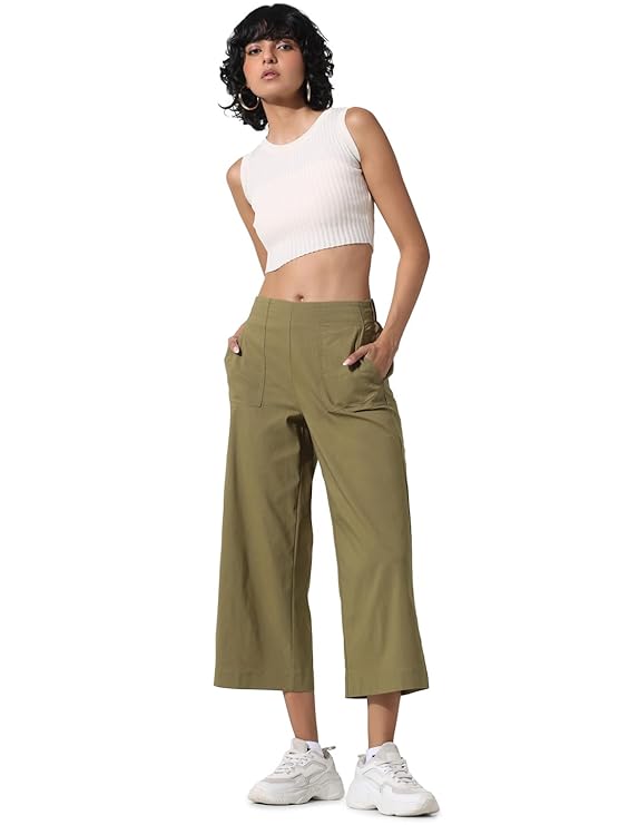 Pantaloni 3/4 ONLY, verde