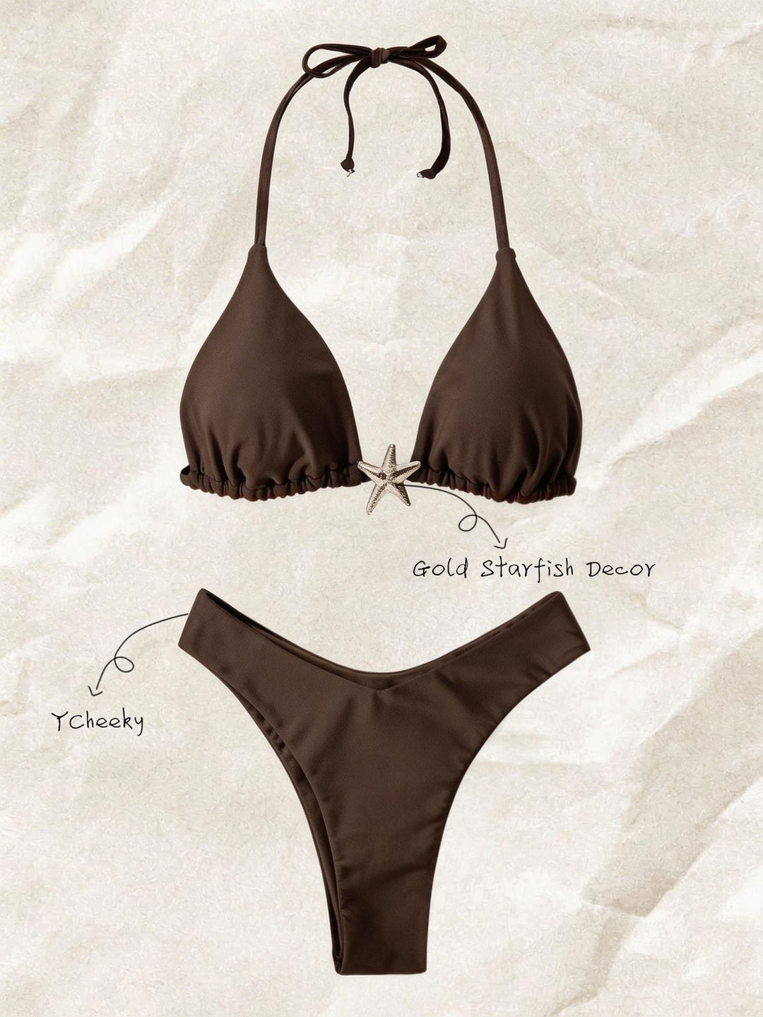 Set bikini SHEIN, maro