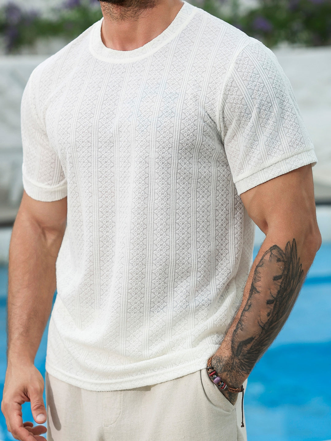 Tricou SHEIN, alb
