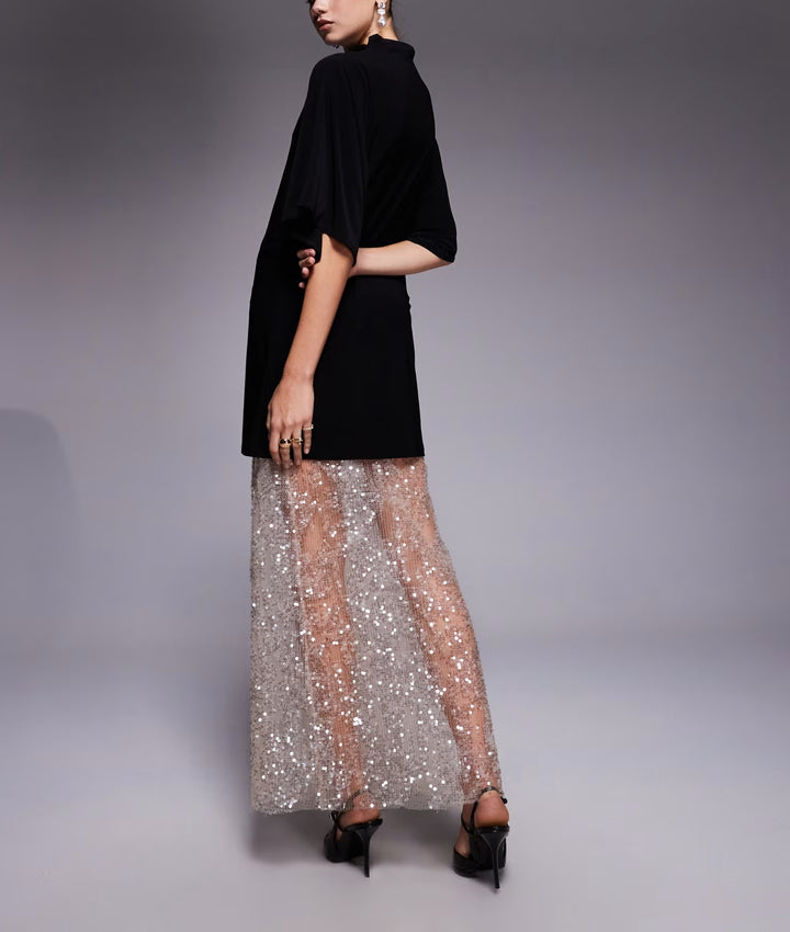 Rochie de ocazie ASOS, mix culori