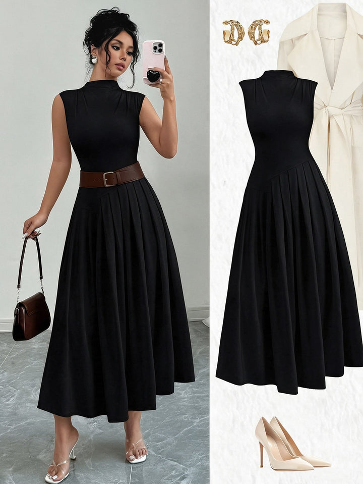 Rochie midi SHEIN, negru
