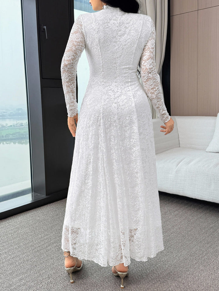 Rochie maxi SHEIN, alb