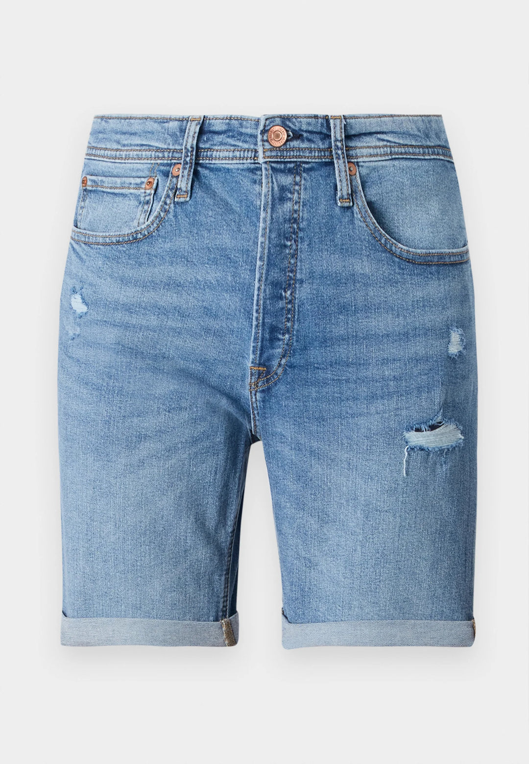 Pantaloni scurți de blugi JACK & JONES, albastru
