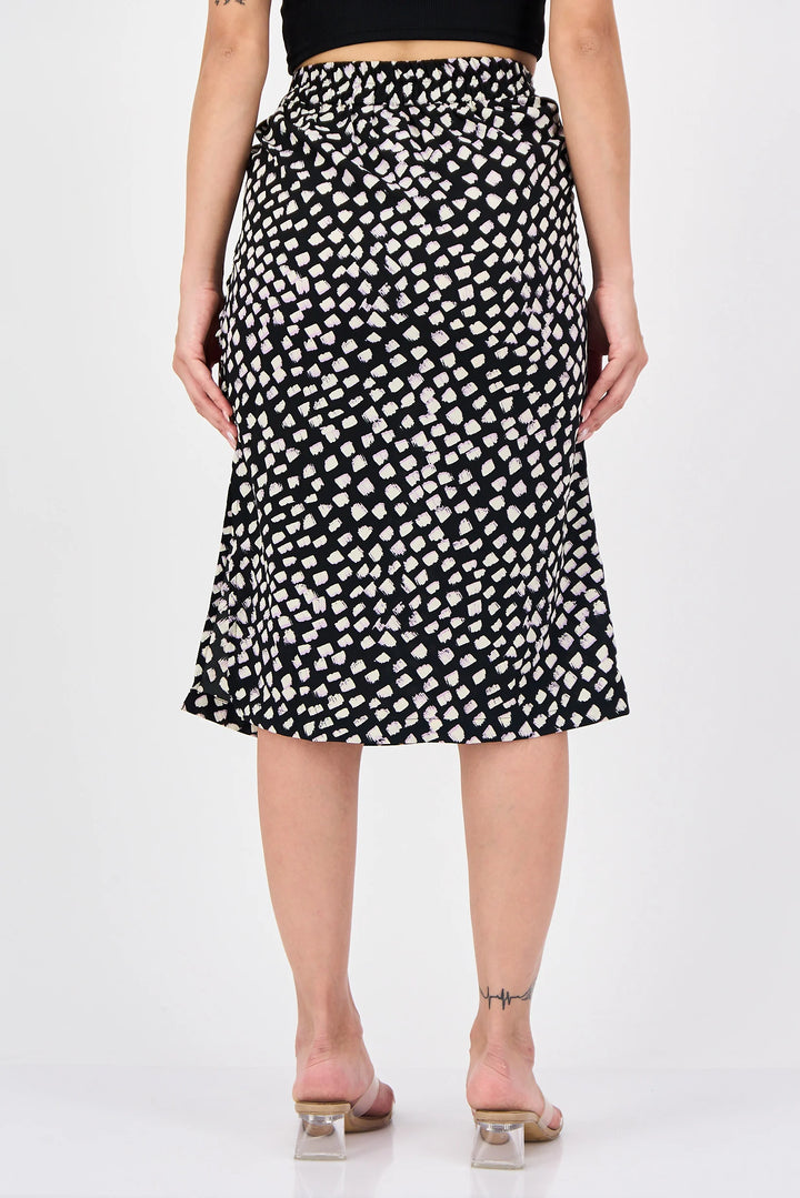Fustă midi Vero Moda, negru