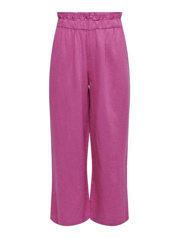 Pantaloni ONLY, roz