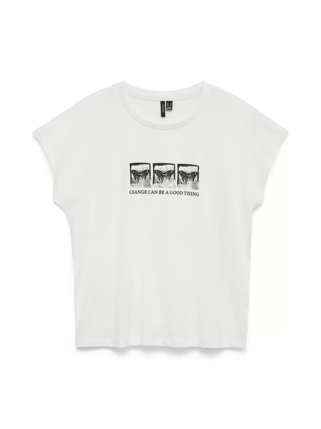 Tricou VERO MODA, alb
