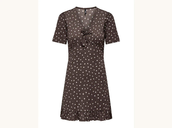 Rochie mini ONLY, maro