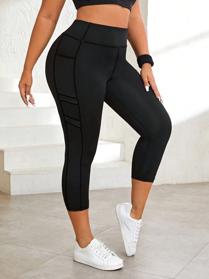 Colanti 3/4 SHEIN, negru
