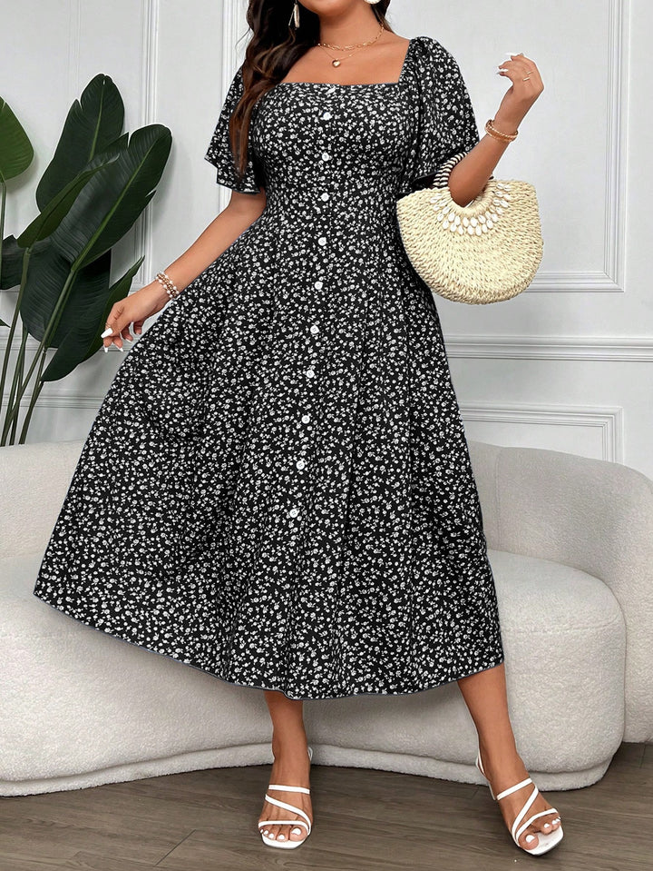 Rochie maxi SHEIN, mix culori