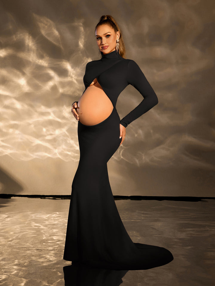 Rochie maxi SHEIN, negru