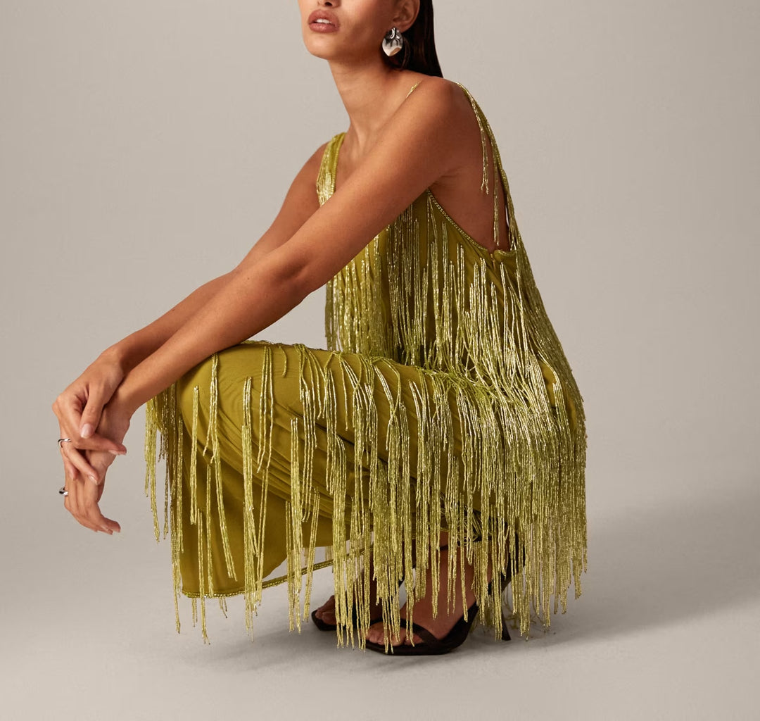 Rochie de ocazie ARRANGE, verde