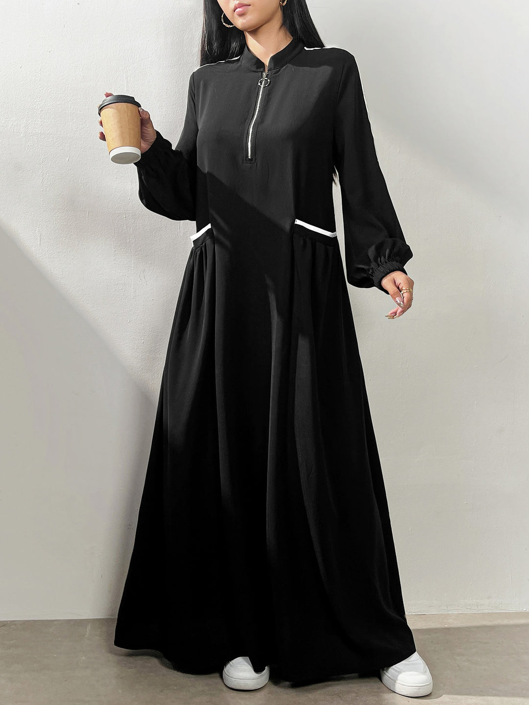 Rochie maxi SHEIN, negru