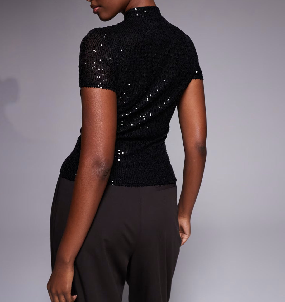 Top ASOS, negru