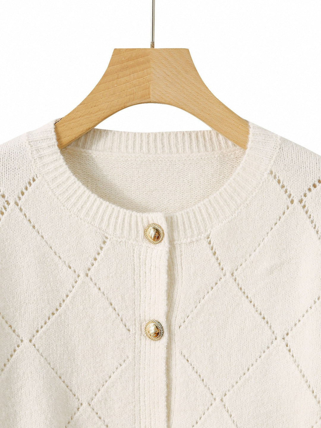 Cardigan SHEIN, alb