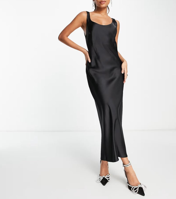 Rochie maxi ASOS, negru