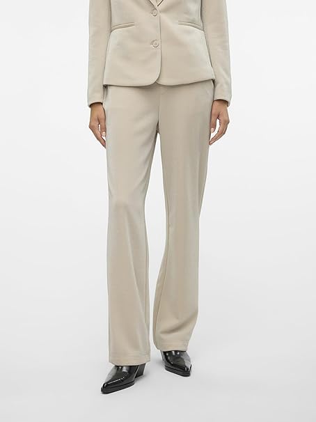 VERO MODA nadrág, krém
