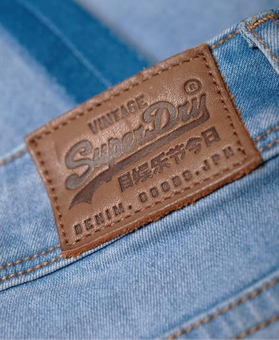 Jeans SuperDry, albastru