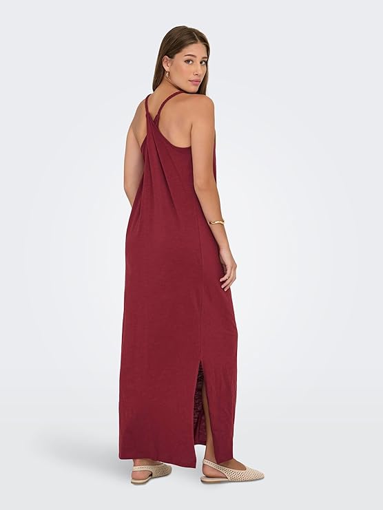Rochie maxi ONLY, roșu
