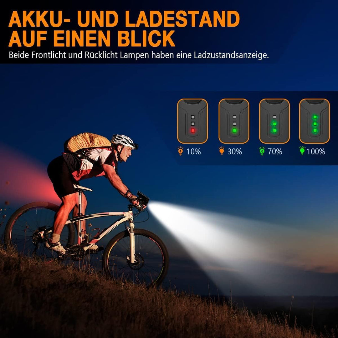 Led pentru bicicletă SHEIN, negru