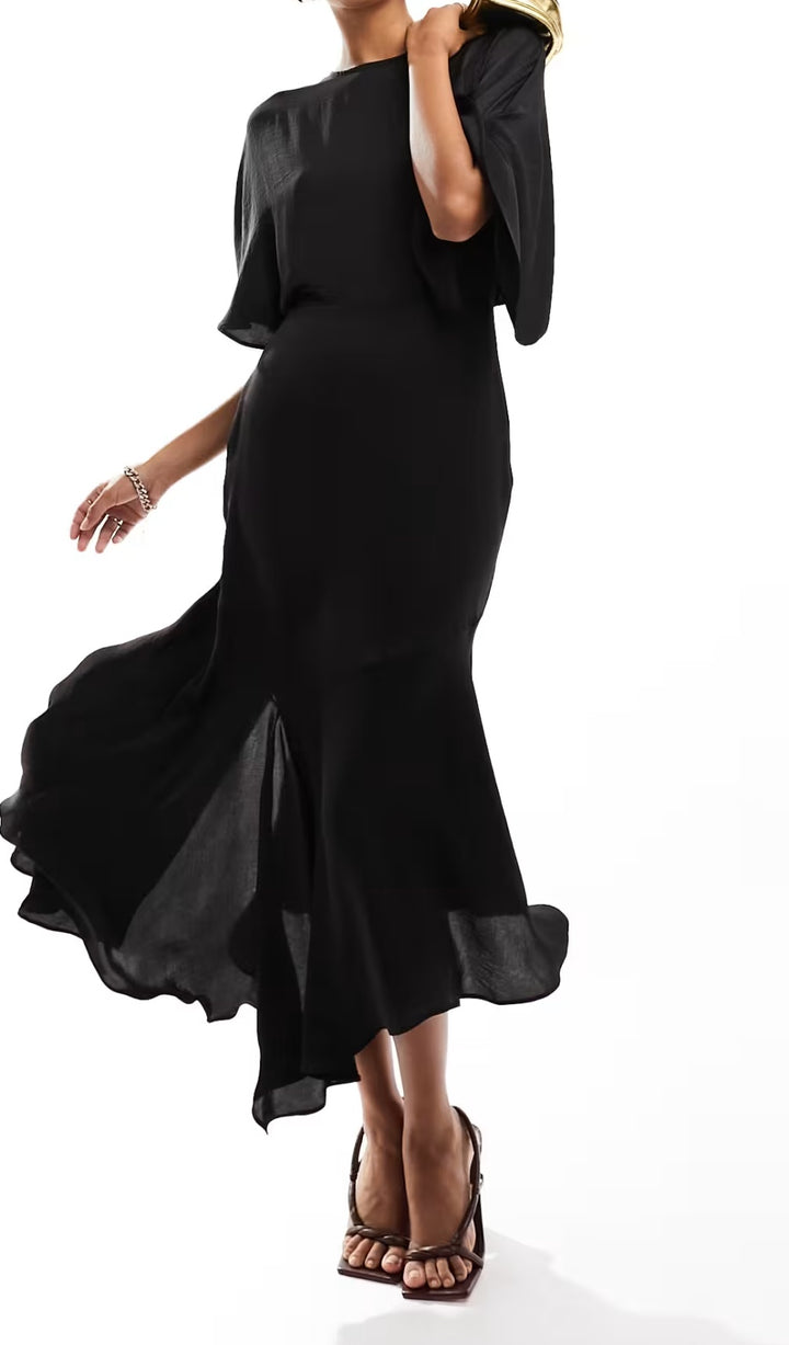Rochie maxi ASOS, negru