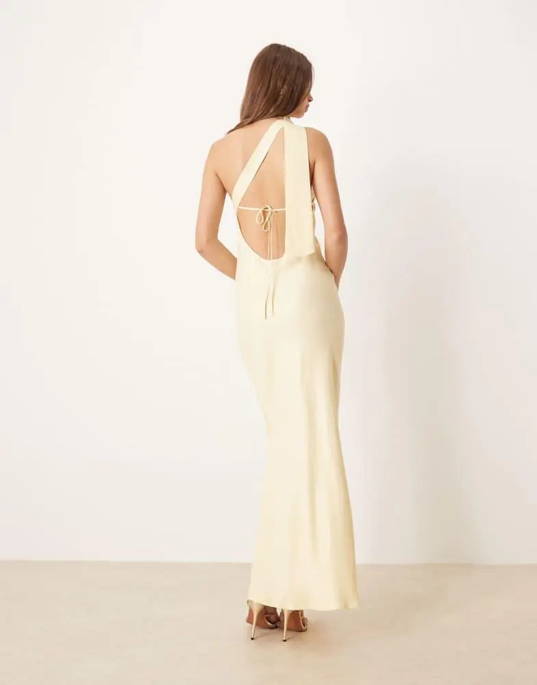 Rochie maxi ASOS, galben