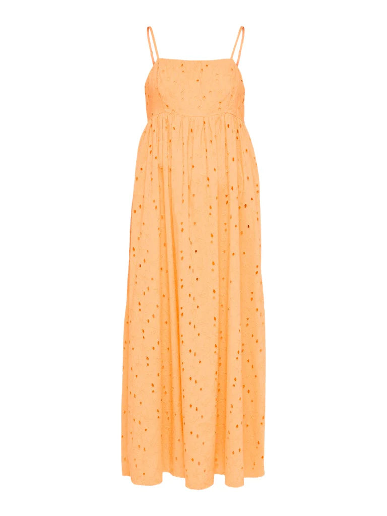 Rochie maxi SELECTED, portocaliu