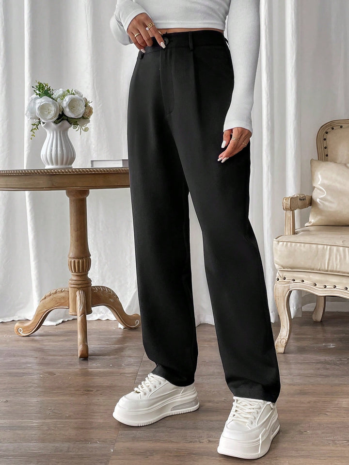 Pantaloni SHEIN, negru
