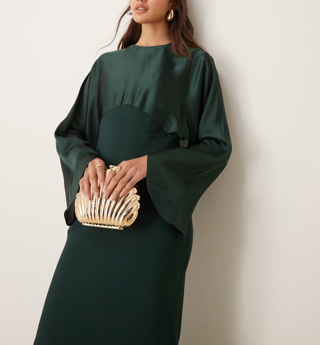 Rochie maxi Asos, verde