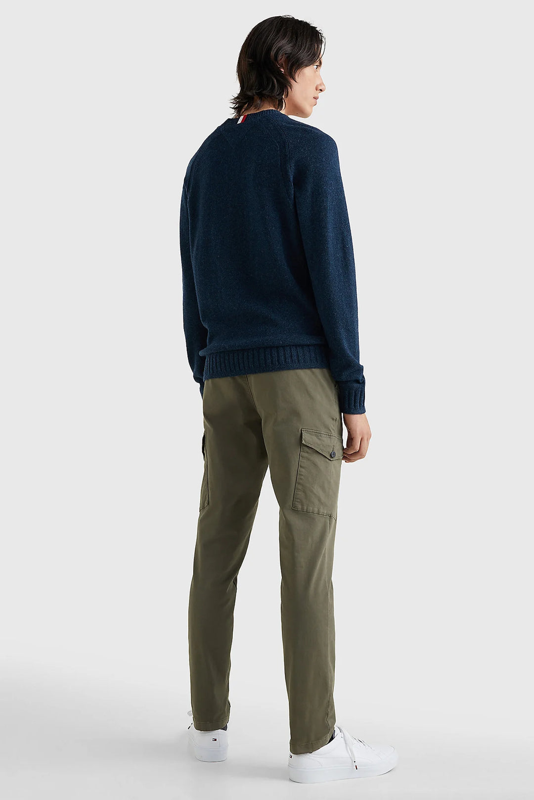 Pulover TOMMY HILFIGER, bleumarin