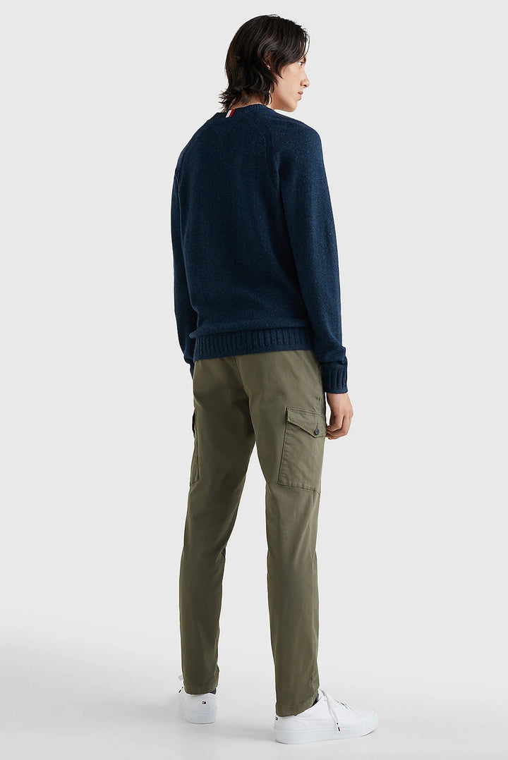 Pulover TOMMY HILFIGER, bleumarin