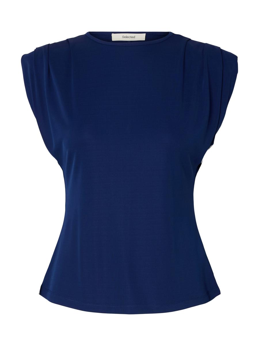 Tricou SELECTED, albastru