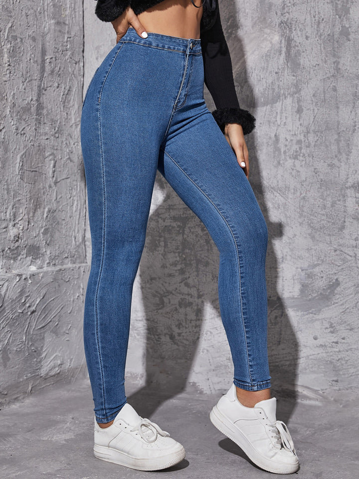 Jeans SHEIN, albastru