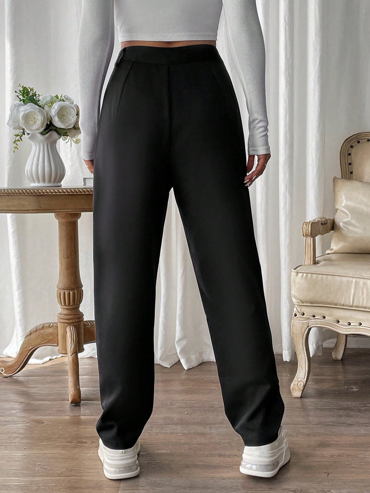 Pantaloni SHEIN, negru